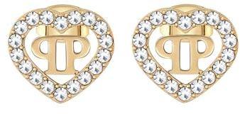 Philipp Plein Philipp Plein Damen-Ohrstecker Edelstahl, recycelt, Kristall 36 Zirkonia