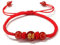 OCKULT 2024 Neujahrsarmband mit Drachen-Drachen, handgewebt, verstellbar, chinesisches Tierdrachen-Charm-Armband, Glücks-Feng-Shui-Drachenseil, Kordel-Armbänder, für Frauen und Mädchen
