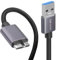 SinLoon Câble de disque dur USB MICRO USB 3.0 en nylon Câble USB 3.0 A vers Micro B Câble de disque dur externe Compatible avec Western, Seagate Expansion, Toshiba Canvio, appareil photo