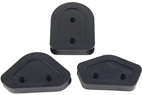 Acryl Hartrohrbiegewerkzeug für 14 mm Rohre, PC, Computer, Wasser Flüssigkeits Kühlsystem, 3 Kits, 45°, 90°, 180° Biegerohr Matrizen, ABS Material, Glänzend Poliert,