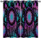 ANHOPE Boho Traumfänger Feder Mond Vorhänge mit Ösen Blickdichte Gardinen Thermo Vorhang Blackout Curtain Schlafzimmer Wohnzimmer Weich Verdunklungsvorhänge 2er Set H 138 x B 117 cm