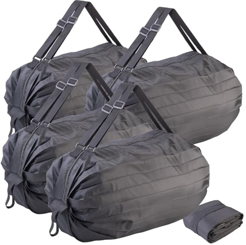 PEARL Freizeit-Reisetasche: 4er Set Leichte Falt-Reisetasche aus Polyester, 30 L, mit 68-cm-Trageg (robuste, leichte groß)