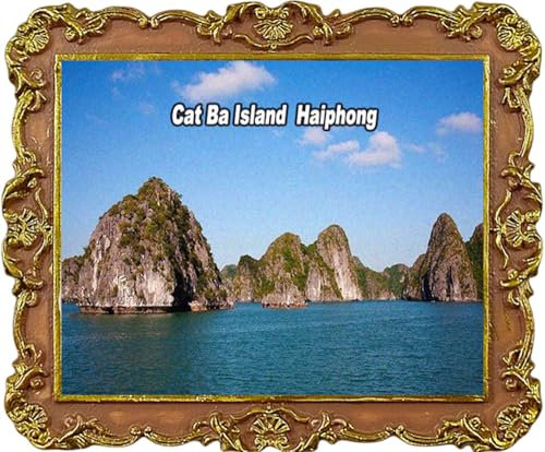 LAN Ha Bay Cat Ba Island Vietnam Kühlschrankmagnete Tourismus Souvenir Kühlschrank Dekoration Magnet