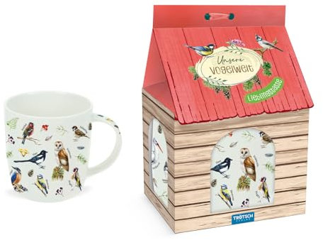 Trötsch Tasse im Vogelhäuschen Unsere Vogelwelt: Kaffeetasse Teetasse Geschenkidee Geschenk Tasse