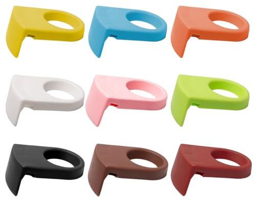 Keboyoe 9 Pzs Clips para Bebidas Clips para Botellas de Cerveza para Cóctel | Cerveza Clips Bebida Clips para Botellas de Cóctel de Cerveza Clips Bebida Cerveza Reutilizables para Hogar Bar Cocina