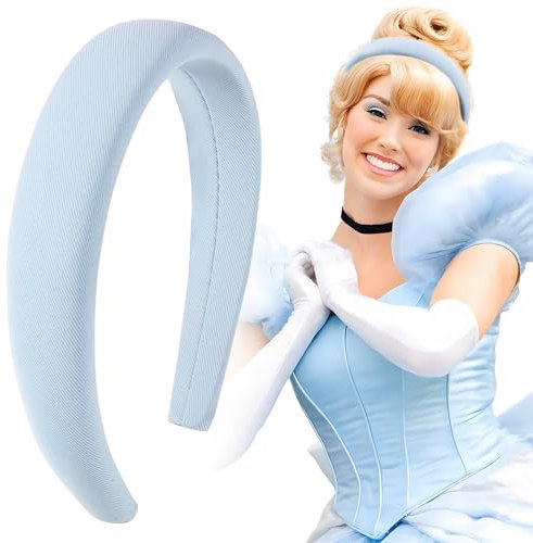 BOFUNX Haarreif Blau Haarreif Breit Haarband Stirnband Haarschmuck für Damen Mädchen