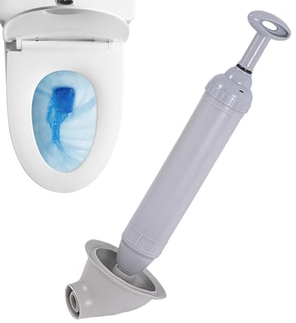 Rohrreinigungspumpe, Toilettenkolben, Luftkolben Zum Entfernen Von | Toilettenverstopfungen, Hochleistungs-Vakuumkolben Hochdruck, Hochdruck Abflussreiniger Zur Schnellen Pressluft