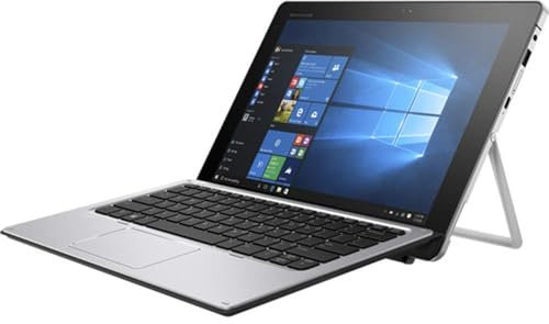 HP Elite X2 1012 G1 Laptop, Tableta 2 en 1 con Pantalla Táctil FHD de 12 Pulgadas, Intel Core m5-6Y57, SSD de 256 GB, RAM de 8 GB, Teclado Americano, Win 10 Pro (reacondicionado)