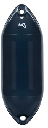 Mesle Bootsfender Ultra, ø 14 cm | 59.5 cm lang, Langfender aufblasbar, Bootsfender, Fender Schiff Yacht Schlauchboot