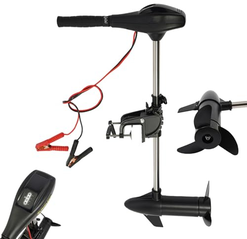 Deinungen Electric Outboard Trolling Motor,1700r/min Fishing Boat Engine, Thrust (58 pounds) and carrying capacity (1102 pounds),For within 3m Ship,Inflatable Boats Dinghies, Kayaks