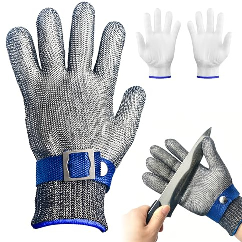 Huxiny Gant Anti Coupure Cuisine, Ga nts Anti Coupure Cuisine, Gant Mandoline, Ga nt Cote, Gan ts De Travail Anti Coupure, pour Cuis ine Gan t Huitre Protection, G ants pour Ouvrir les Huitres