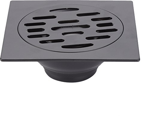 Drain de Douche Anti Odeur Siphon De Sol en Acier Inoxydable pour Salle De Bain Evacuateur Drain de Plancher pour Machine à Laver Toilette Cabine Douche Cuisine (Common Floor Drain)