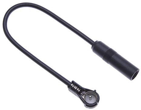 Aftermarket Radio Antenna Adaptor by Keple | Vehicle Aerial Converter for select European Stereo Radios for up to 1987 Series 3/5 / 7 | Motorola Type DIN Female to Antenna Terminal