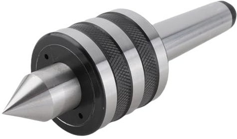 GOTOTOP Mitlaufende Zentrierspitze Mk3 MT3 Zentrierspitze 60° Live Center Reitstock Stahl Punkt für Machine Taper CNC Drehmaschine Werkzeug