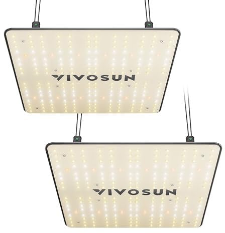 VIVOSUN VS1000 LED Grow Light with Samsung LM301 Diodes & Driver, Sun-Like Full Spectrum for Seedling, Vegetation and Flowering, Plant Grow Light for 60 x 60 cm / 90 x 90 cm Grow Tent