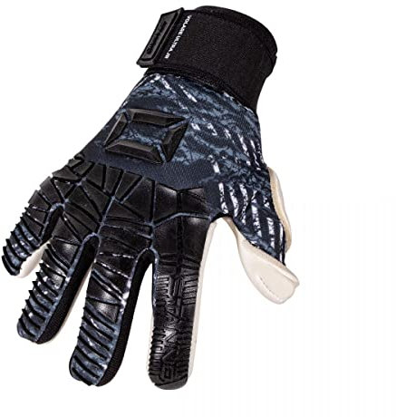 Stanno Torwarthandschuhe - Junior - Volare Ultra Jr - Zuverlässiger Griff - Handschuhe für Den Ehrgeizigen Keeper - Perfekte Passform - Schwarz - Größe 7