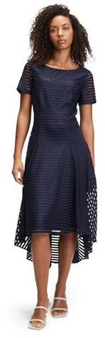 Vera Mont Damen Cocktailkleid Kurzarm Night Sky,46
