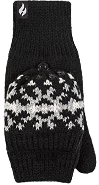 HEAT HOLDERS SOCKSHOP Ladies Heather Patterned Converter Mittens Pack of 1