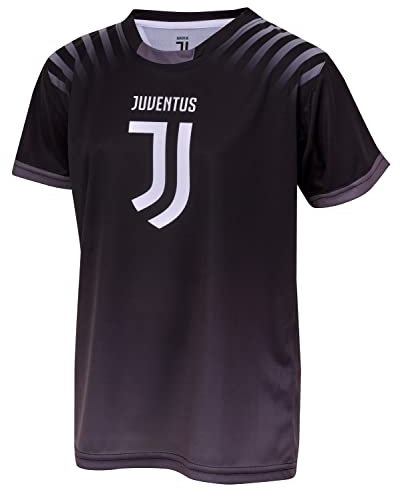 JUVENTUS Herren Trikot - Schwarz, Kurzarm, Rundhals - Officially Licensed Juventus Turin - Polyester - L