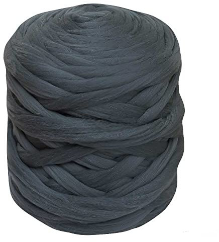 1m Filzwolle Märchenwolle Merino Nassfilzen Trockenfilzen Spinnen über 100 Farben Meterware, Farbe Wolle:041 graphitgrau