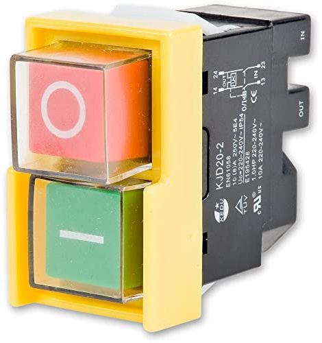 KEDU KJD20-2 230V 1ph 2-Position Push Button Switch