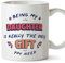 MUGFFINS Daughter Mug - in English - I'm The only Gift You Need - Funny Gift - Ceramic 11oz Mug