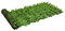 vidaXL Écran de Balcon avec Feuilles, Brise-Vue, Écran de Confidentialité, Clôture de Protection, Écran d'Intimité Jardin, Vert 200x75 cm