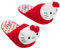 Hello Kitty Chaussons 3D Femme, Pantoufle avec Semelle Antidérapante - Cadeau pour Ado (Rouge, 40/41 EU)