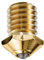 DUROZZLE Stampante 3D Tungsteno Ugello 0,4 mm per Bambu Lab P1P / P1S / X1 / X1C Aggiornato Hotend, stampa 3D ad alta velocità, alta conducibilità termica, resistente all'abrasione (Bambu Lab, 0,4 mm)