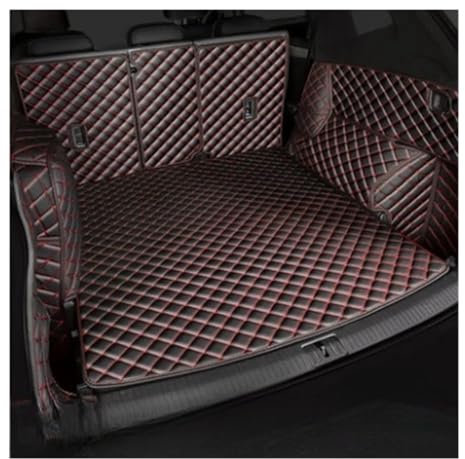 Funda De Maletero Esteras para Maletero de Coche para Peugeot para 5008 2017-2019, Bandeja para Alfombrilla de Suelo de Maletero Trasero Protector Maletero Coche