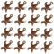 DIYEAH 100 Stück Muschel Schmuckmaterial Halskette Muschel Halskette Muschel Charms Elemente Anhänger Charm Schmuck DIY Anhänger Schmuckherstellung