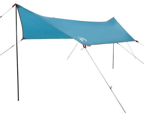 vidaXL Autozelt Blau Wasserdicht, Zelt, Zelt Kofferraum, Campingzelt Auto, Zelt Auto, Campingzelt, Heckzelt, Gartenzelt, Wanderzelt, Outdoor Zelt