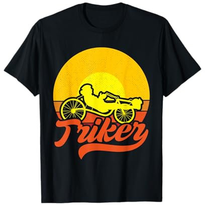 Triker Laid-Back Liegerad Dreirad Liegerad T-Shirt