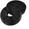 Paquete de 2 filtros de carbón activado para campana extractora, 105 x 20 mm, accesorios de filtros para campana extractora