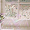 ChicSkin fensterfolie Blickdicht, Fensterfolie bunt Florale Schmetterlinge, Fensterfolie sichtschutz, Regenbogen Folie Fenster, Fensterdekoration Geeignet für Wohnzimmer und Schlafzimmer 43X100CM