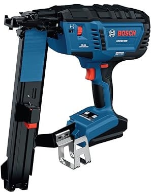 BOSCH GTH18V-50MN 18V Brushless 16-Gauge 7/16 In. Medium Crown Stapler - Cordless, 150 Staple Capacity, Bump-Fire Mode, LED Light (Bare Tool)
