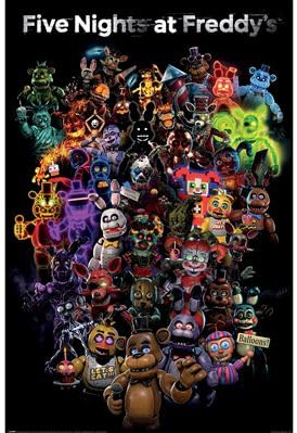 Pyramid International Maxi-Poster Five Nights at Freddies (College)