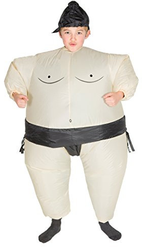 Bodysocks® Aufblasbares Sumo Kostüm für Kinder
