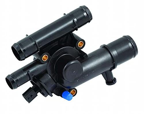 MEAT & DORIA 92577 Thermostat Kühlmittel Kühlwasserthermostat mit Sensor 89°C Kompatibel mit RENAULT Megane 3 Grandtour KZ0/1 8200641307