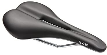 TERRY Raven Fahrradsattel, Unisex, glatt, nahtfrei, Mountainbike, Rennradsitz für Männer und Frauen, mit heruntergefallener Nase für Druckminderung und ganztägigen Komfort