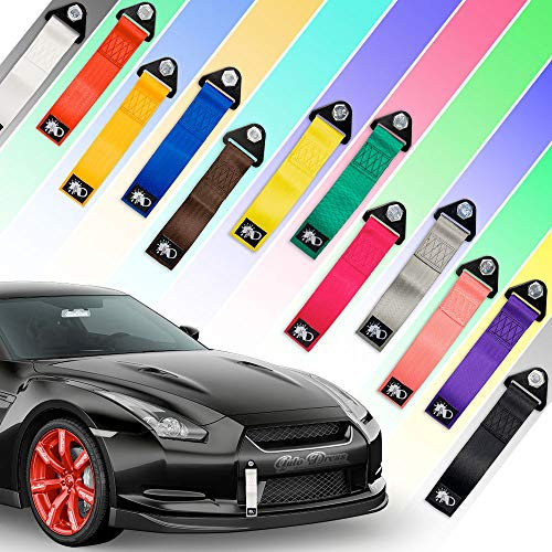 Auto-Dress Rally Drift Loop – Correa de remolque para carreras y deportes de motor, color gris