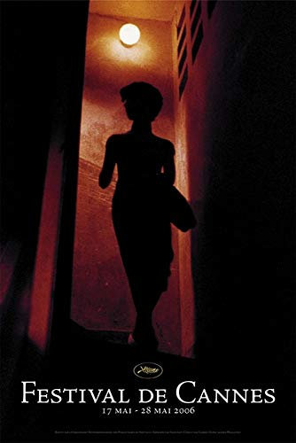 Offizielles Poster des Festival Cannes 2006 (Format 80 x 60 cm, rot) Wong Kar-Wai Maggie Cheung