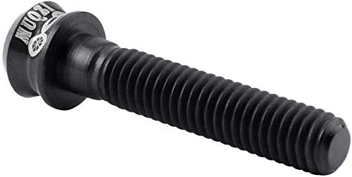 SGerste M6 x 30 mm Fahrrad MTB Fahrrad Säule Steuersatz Vorbau Top Cap Titan Schraube Schraube (schwarz)