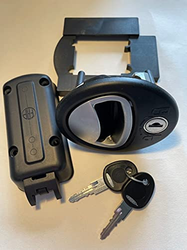 Wohnmobil Fap Ovales Schließfach-Türschloss – Schwarz – Teilenummer 30305.20