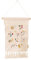 Papierdrachen Wanddeko für Jungen und Mädchen - Dekoration aus Stoff für das Kinderzimmer - Boho Wandteppich - Wandbehang mit Zahlen - Set 2