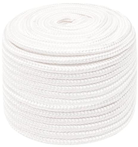 vidaXL Cuerda de Barco Polipropileno Blanco Intenso 12 mm 25 m