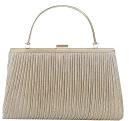 CORIOS Women Clutch Bag Glitter Sequin Evening Bag Charming Handbag Bridal Wedding Purse Elegant Crossbody Bag Sparkly Shoulder Bag for Party Weeding Cocktail Prom Banquet Apricot