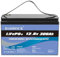Batería lifepo4 12V 300Ah,Batería de fosfato de Hierro y Litio de Ciclo Profundo 5000,Reemplazo para baterías de Plomo-ácido AGM