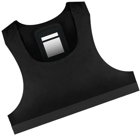 Sport-Tracker-Weste, Fußball-Weste, Fitness-Tanktop – Sportweste, Fußball-Trainingsweste, GPS-Tracker-Weste, atmungsaktiv, für Herren und Damen, kein Tracker