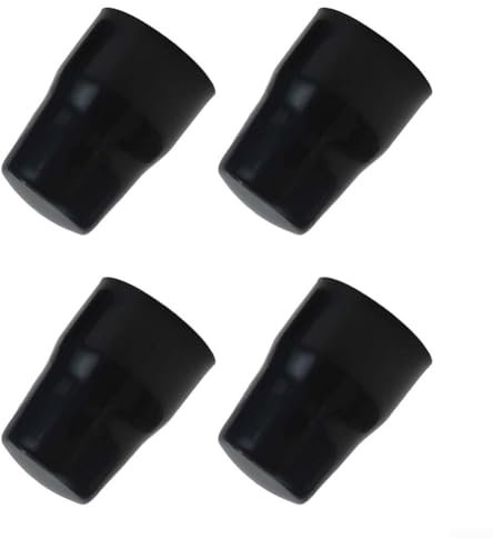 Eawfgtuw Radiator Valve Cap 4-10 Pack Black ABS Plastic Easy Push-Fit Replacement Cover Child Safe Protection for Exposed Spindles Universally Fit No Tools Required(4pc)